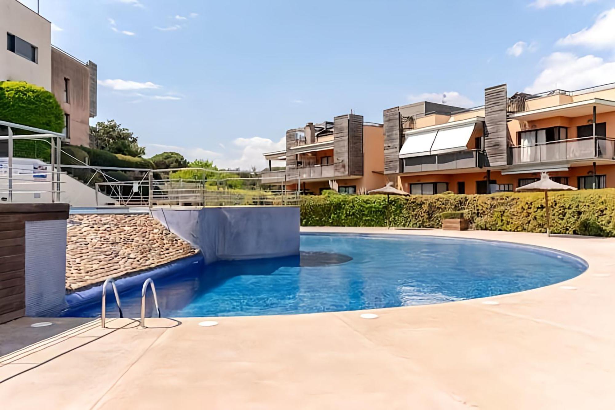 Pretty Garden Apartment Next To A Charming Beach Lloret de Mar Eksteriør bilde